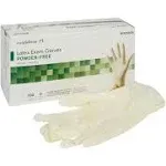 McKesson Confiderm Latex Exam Glove, Medium, Ivory - Box/100