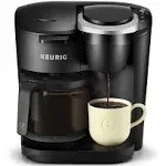 K-Duo Essentials Single Serve K-Cup Pod &amp; Carafe Coffee Maker, Black