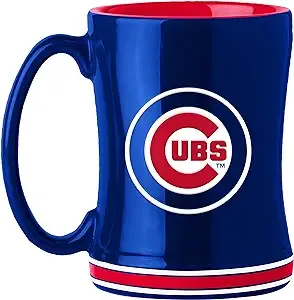 MLB Chicago Cubs 14-Ounce Sculpted Relief Mug