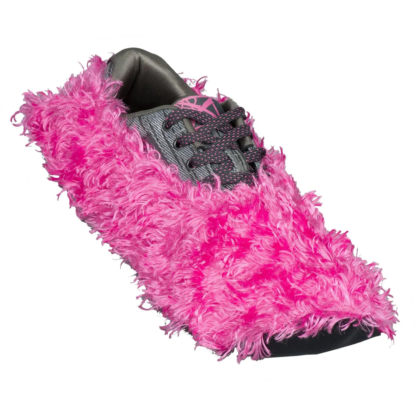 KR Strikeforce Fuzzy Pink Bowling Shoe Covers