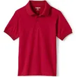 Lands' End School Uniform Kids Short Sleeve Rapid Dry Polo Shirt