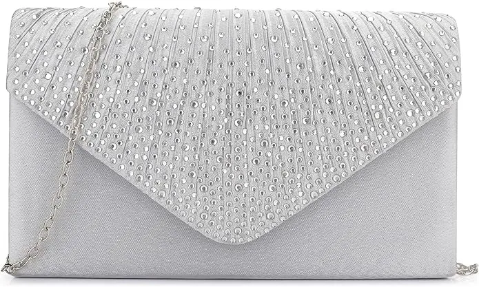 BBjinronjy Clutch Purses for Women Evening Bag Formal Rhinestone Handbags for Wedding Party Cocktail Prom Dinner