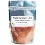 Premium Grade Copper Powder -325 Mesh one Pound (1LB) Rapid Shipping