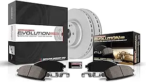 Power Stop 2013 Acura ILX Front Z17 Evolution Geomet Coated Brake Kit