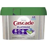 Cascade Dishwasher Detergent Platinum ActionPacs