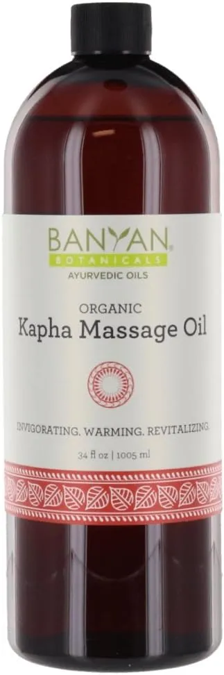 Banyan® Botanicals Kapha Massage Oil - Invigorating. Warming. Revitalizing. / 34 oz. by Banyan Botanicals
