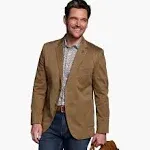 Johnston Murphy Men's Washed Cotton Blazer