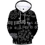 Lil Peep Merch Hoodie 3D Men & Women Sweatshirt Couple Hip-Hop Sweater