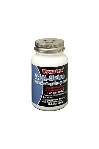 Dynatex 49550 Anti-Seize &amp; Lubricating Compound 4 Oz. Brush Top