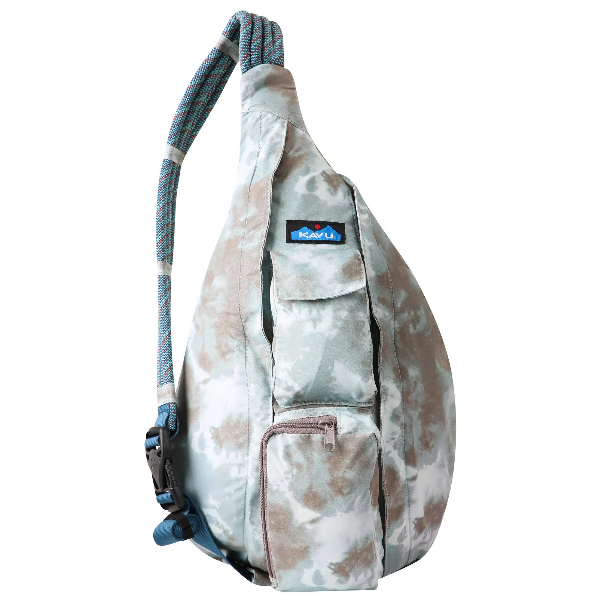 KAVU Original Rope Bag Sling Pack with Adjustable Rope Shoulder Strap