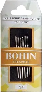 Bohin Tapestry Hand Needles , Size 24 6/Pkg