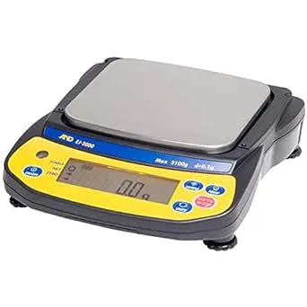 A&D EJ-2000 Precision Lab Balance 2100gx0.1g,pan Size 5"X5.5", Compact Portable Jewelry Scale,5 Year Warranty,New