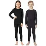 NEW 32 Degrees Heat Kids Long Sleeve And Legging Set BLACK Size M (8-10)