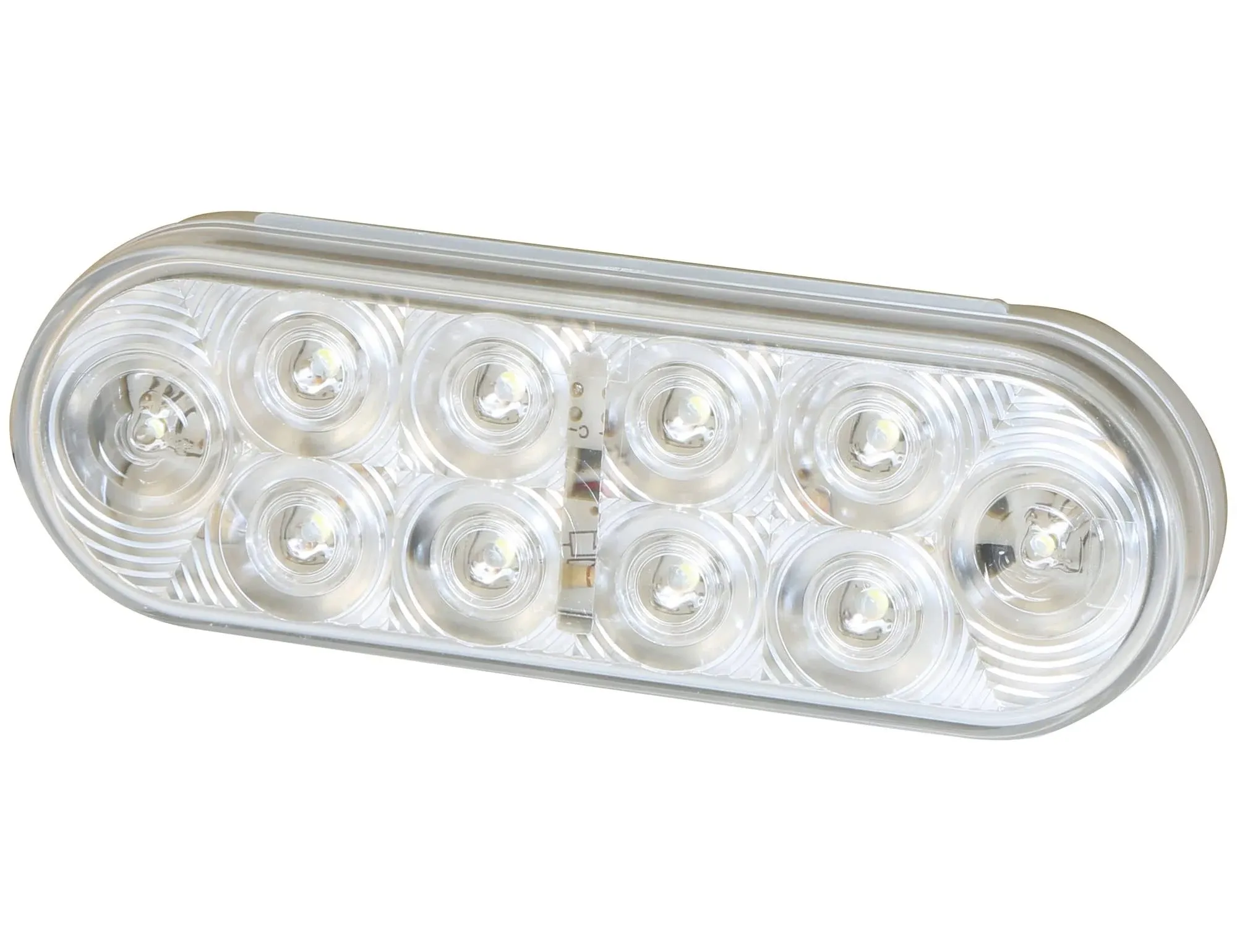 Buyers Products 5626352 6" Oval 10 LED Clear Interior Dome Light