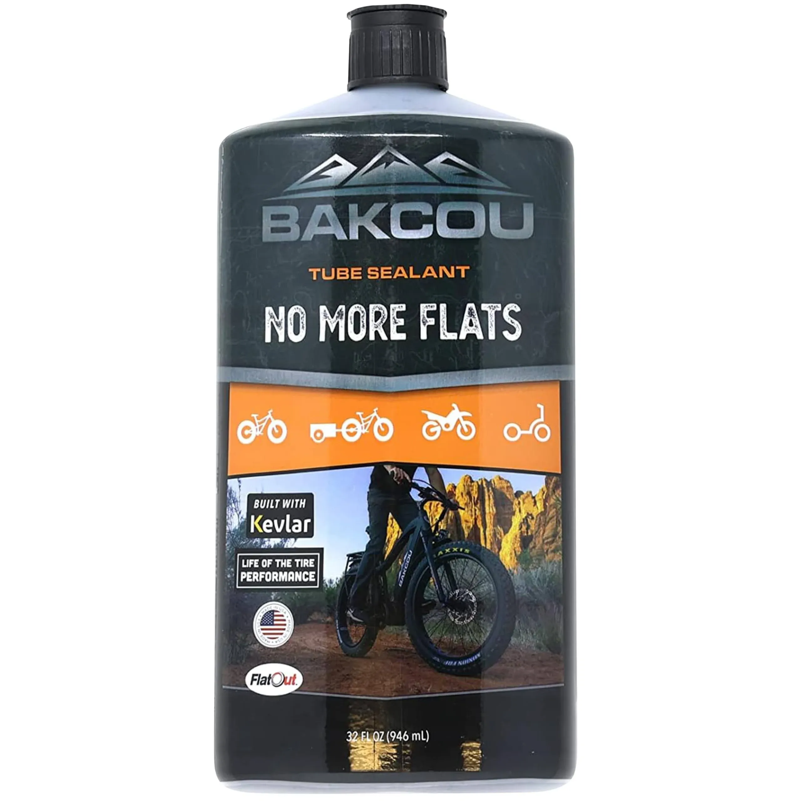 Bakcou A-FO Flat Out Tire Additive- 32 Oz