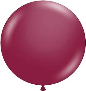 TUFTEX 17" Sangria Latex Balloons