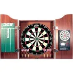  Bristle Dartboard Cabinet Sets - Includes LED Lighting or Electronic Scoring 