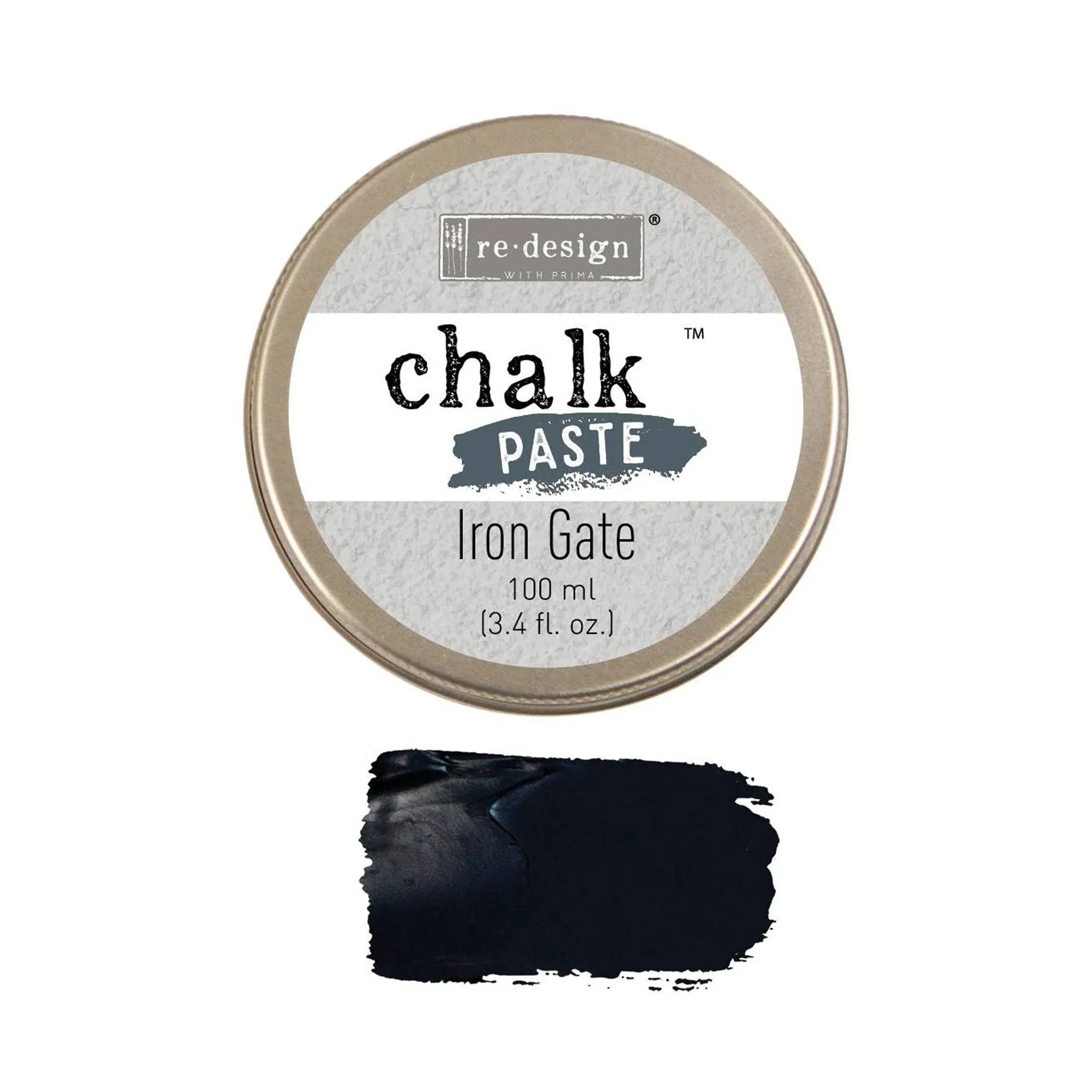 Prima Re Design Chalk Paste 100ml - Iron Gate