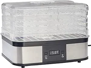 LEM 5 Tray Plastic Dehydrator