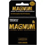 Trojan Magnum Lubricated Condoms