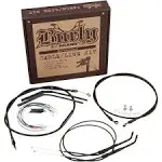 Burly B30-1001 Extended Cable/Brake Line Kit for Burly Ape Handlebars 16in