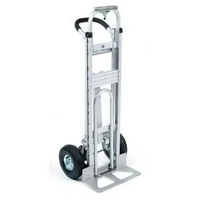 Global Industrial 3-in-1 Convertible Hand Truck with Pneumatic Wheels