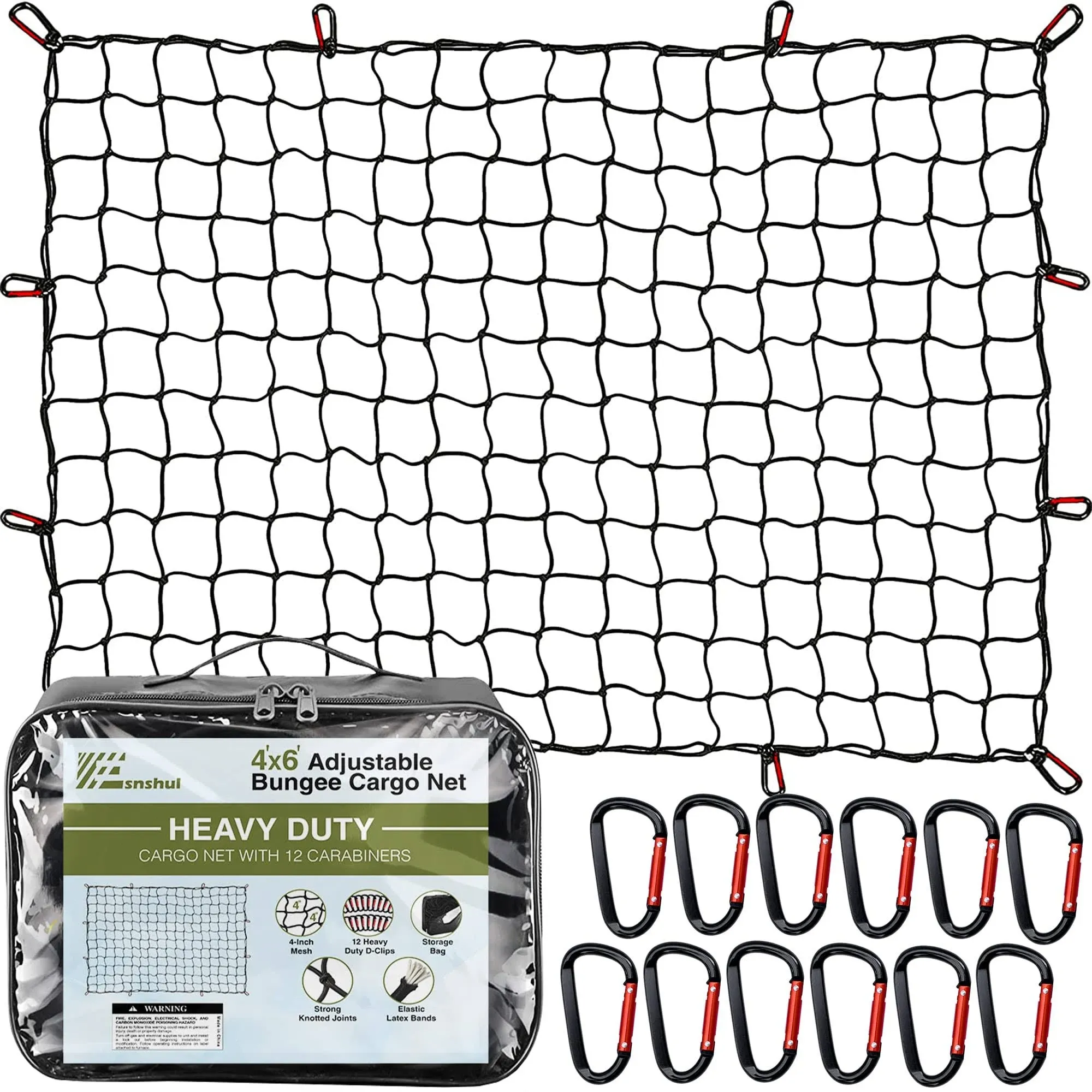 TireTek Cargo Net for Pickup Truck Bed