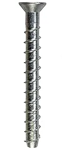 Simpson Strong-Tie THDB25178CS Titen HD 1/4 in. x 1-7/8 in. Zinc-Plated Countersunk Head Heavy-Duty Screw Anchor (100-Qty)