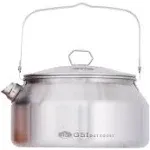 GSI Outdoors Glacier Stainless Tea Kettle, 1qt