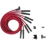 MSD 31189 Super Conductor Spark Plug Wire Set, Multi-Angle Plug, HEI Cap