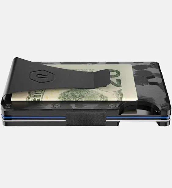 Ridge Carbon Fiber Money Clip Wallet