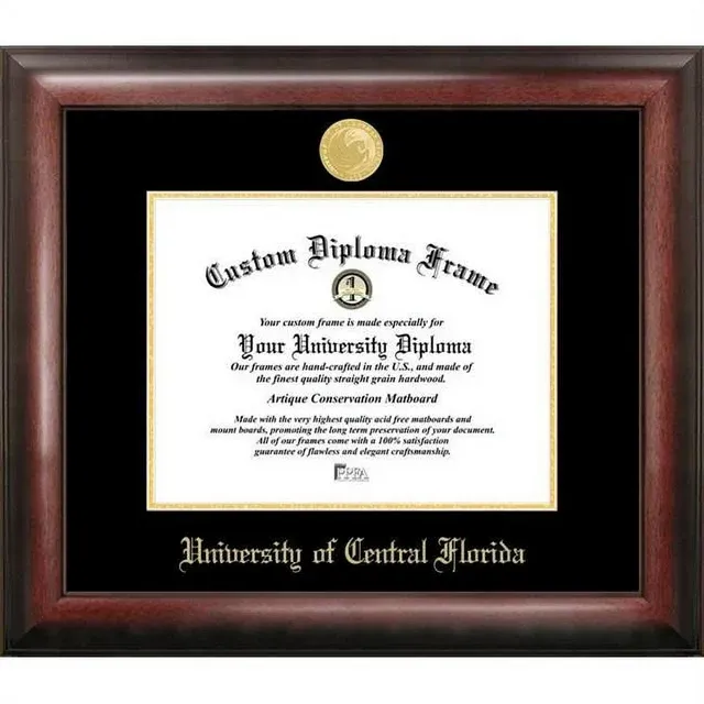 Campus Images FL985GED Florida State University Gold Embossed Diploma Frame