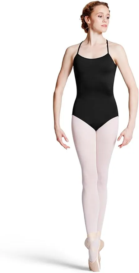 Bloch Mesh Back Camisole Leotard - Black - Camisoles