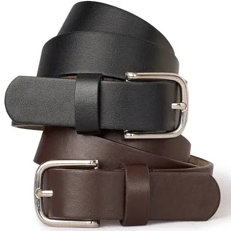 Girls Belt 2-Pack - Black