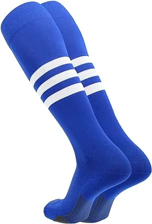 TCK Dugout Series Socks Pair XL Royal | White