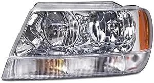 Jeep Grand Cherokee Limited New Chrome Driver Side Headlight