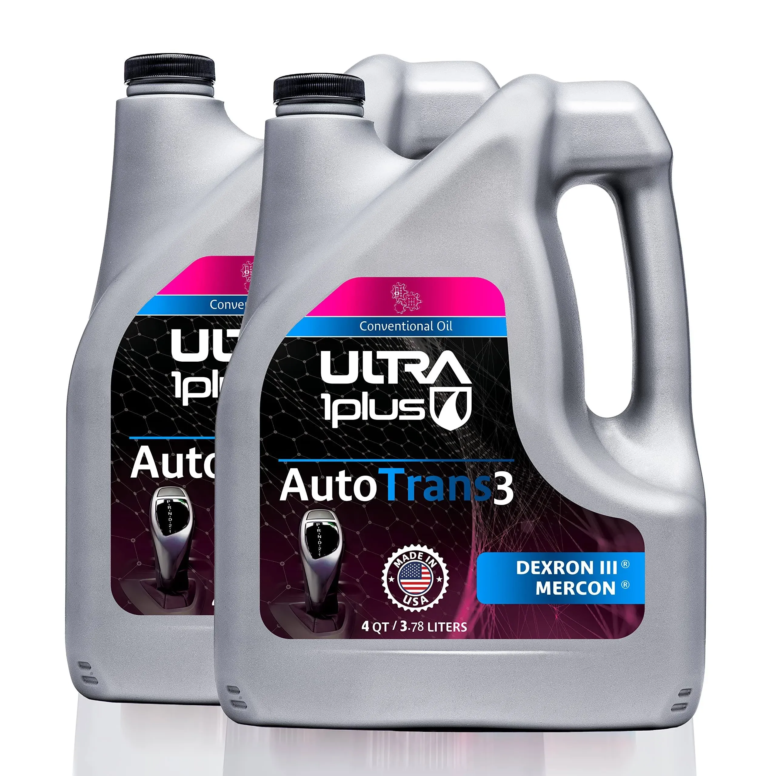 Ultra1plus ATF Dexron III/Mercon Transmission Fluid Multi-Purpose - 2 Gallon