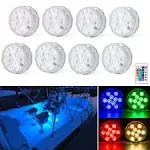 Boat Lights Wireless Battery Powered Operated Marine Led Interior Light For Boat