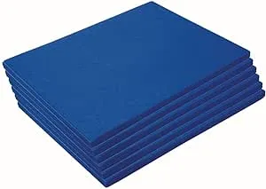 Colorations Heavyweight Bright Blue Construction Paper, 9" x 12", 200 Sheets