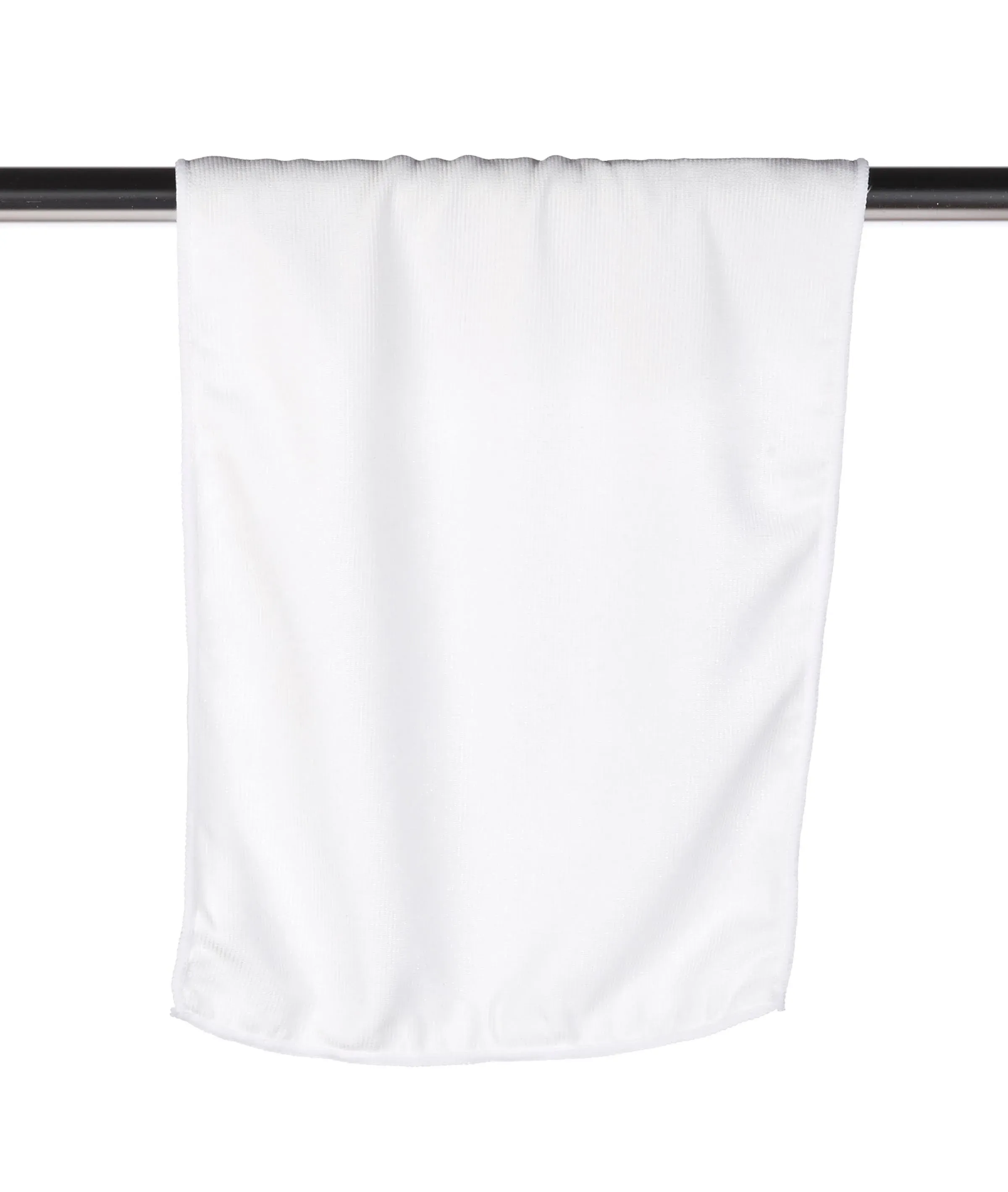 C1118L Carmel Towel Company Microfiber Rally Towel White-OS