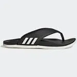 Adidas black gold slipper