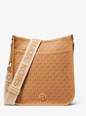 Michael Kors Luisa Large Signature Logo Messenger Bag