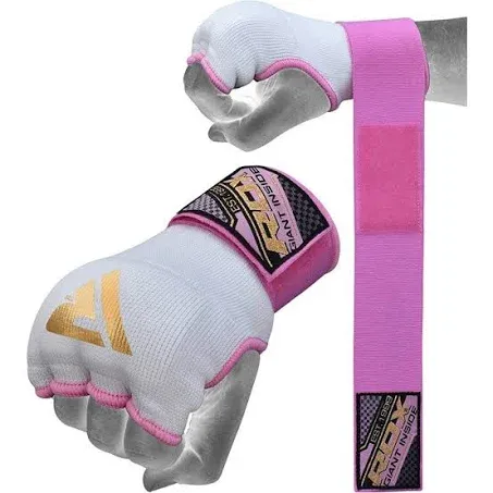 RDX Ladies Gel Inner Hand Wraps Gloves Boxing Fist Pink Bandages MMA Women Gym U