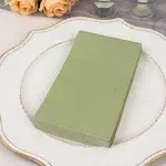 Efavormart 50 Pack | 2 Ply Soft Beige Dinner Party Paper Napkins, Wedding Reception Cocktail Beverage Napkins