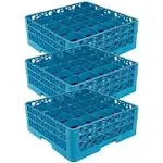 Carlisle RG25-214 OptiClean 25 Compartment Dishwasher Glass Rack