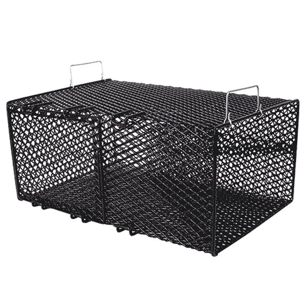 Frabill Black Pinfish Rectangular Trap - 18" x 12" x 8" [1264] | My Green Outdoors