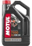 MOTUL 7100 4T Synthetic Oil - 10W-50 - 4 L 104098