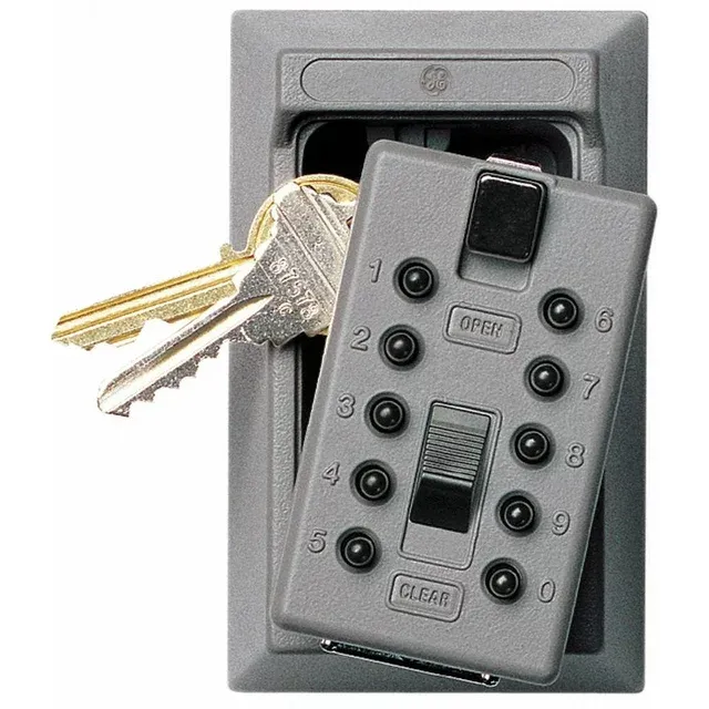 Kidde 001015 Push Button Combo 5-Key Lock Box