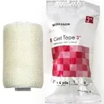 McKesson Cast Tape 3 x 12 Foot Fiberglass White, 10 EA/BX 