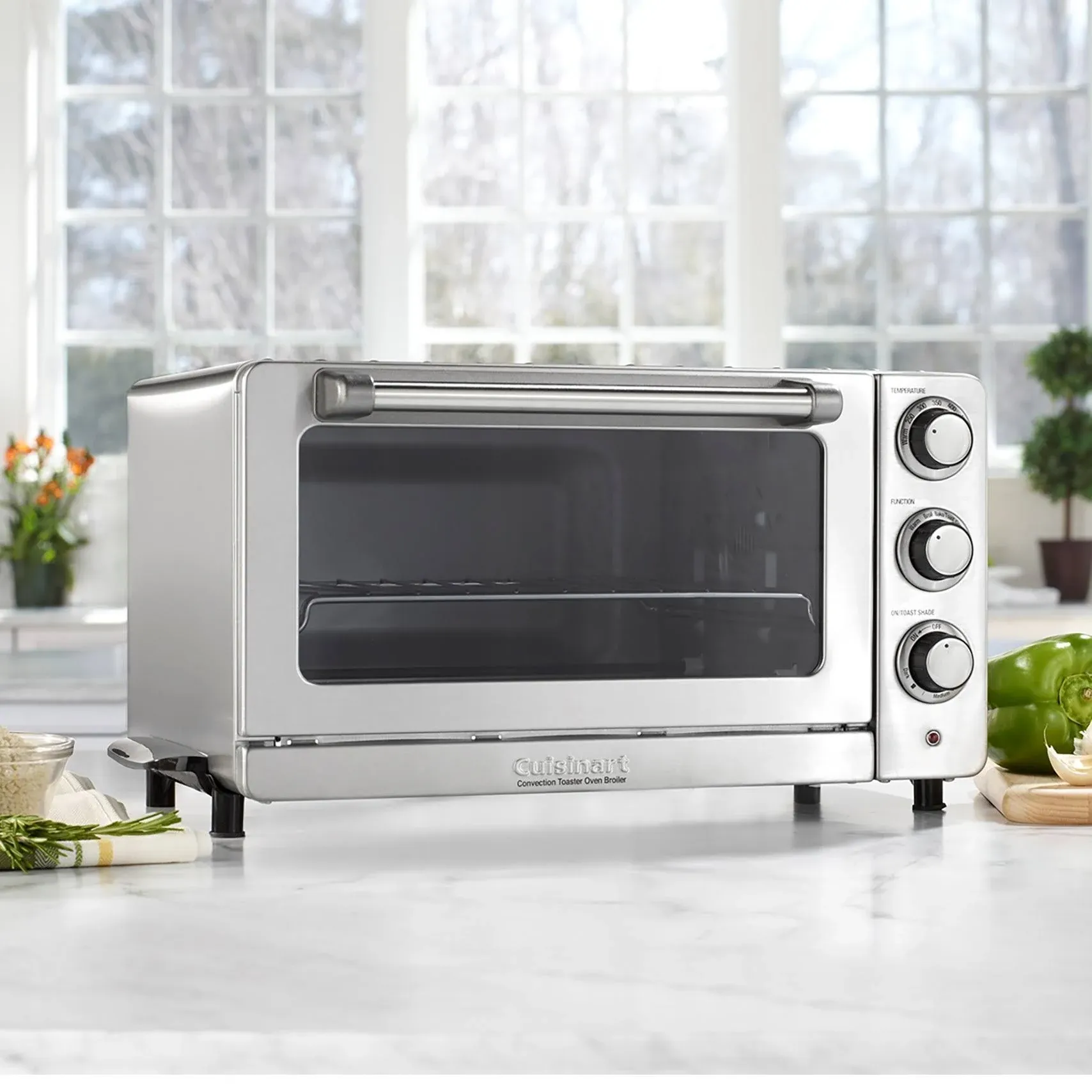 Cuisinart Stainless Steel Toaster Oven Broiler with Convection